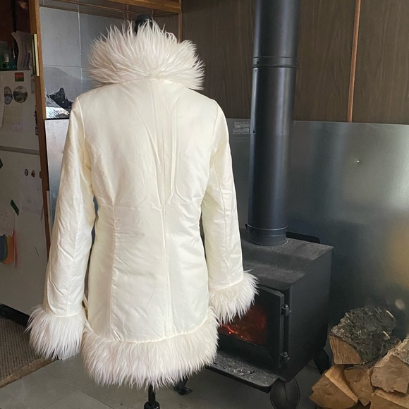 Gorgeous Y2K 2000s Nevada penny lane bohemian coat - Picture 3 of 8